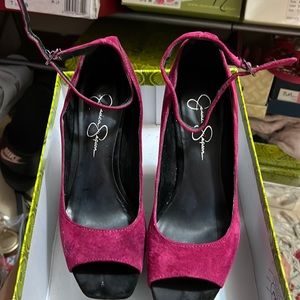 ❤️❤️❤️ Fuchsia platform sandals